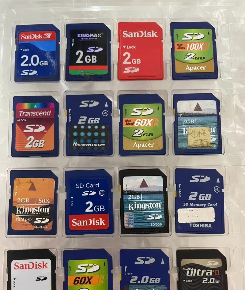 20pcs 2GB SDXC MEMORY SD CARD SDHC CAM