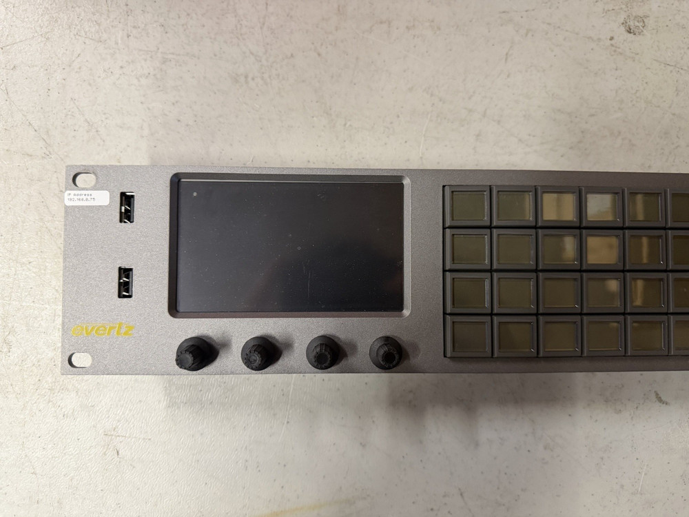 Evertz CP-2232E - 32-Button Advanced System Control Panel - 2RU