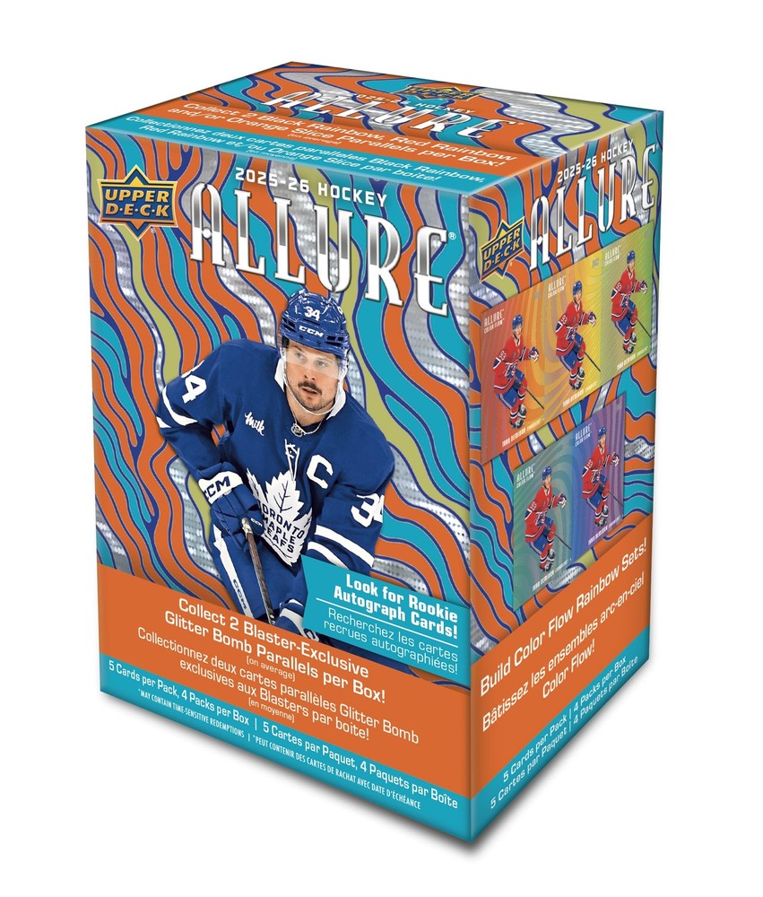 Upper Deck 2026 Allure Hockey Blaster Box