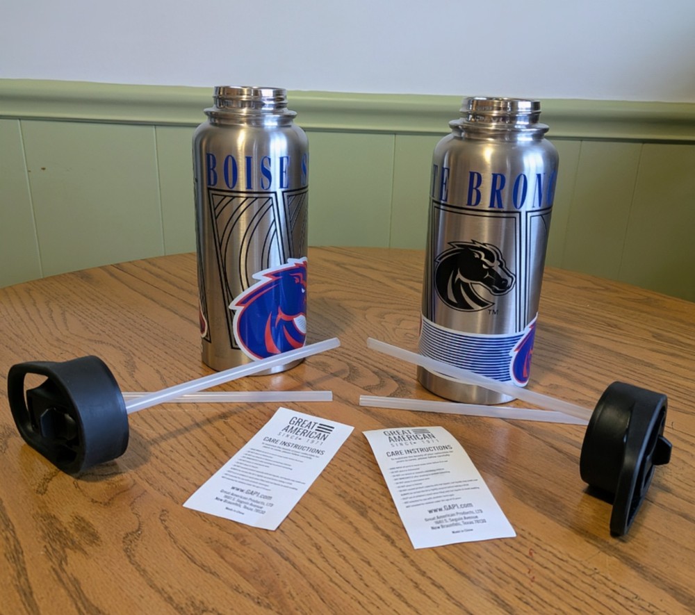 Boise State Chrome Hydration Bottle