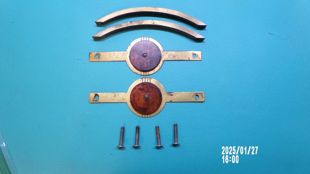 Antique Drawer Pulls Brass 5 5/8"