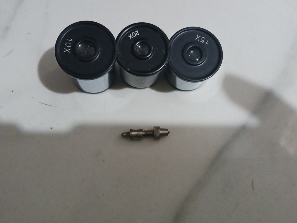 Vintage 1938 E. Leith Microscope Complete