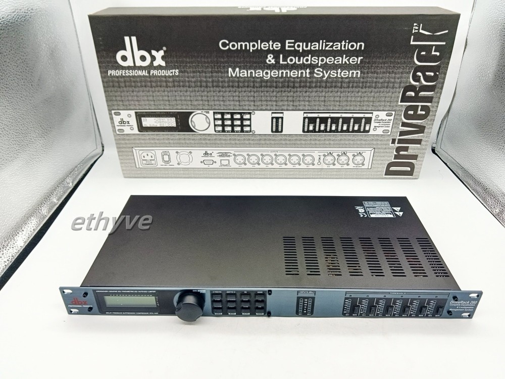 Drive Rack 260 Loudspeaker Management System Audio Processor 2 Input 6 Output US