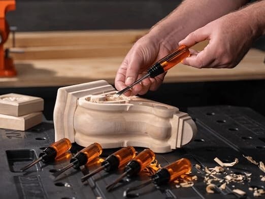 Jorgensen 6 -Pack Woodworking Chisel Set