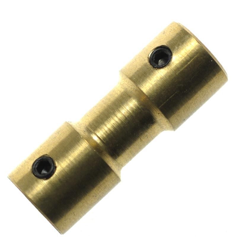 DIY Adapter Substitute X-over Brass Universal Joint Coupling RC Model Boat Car