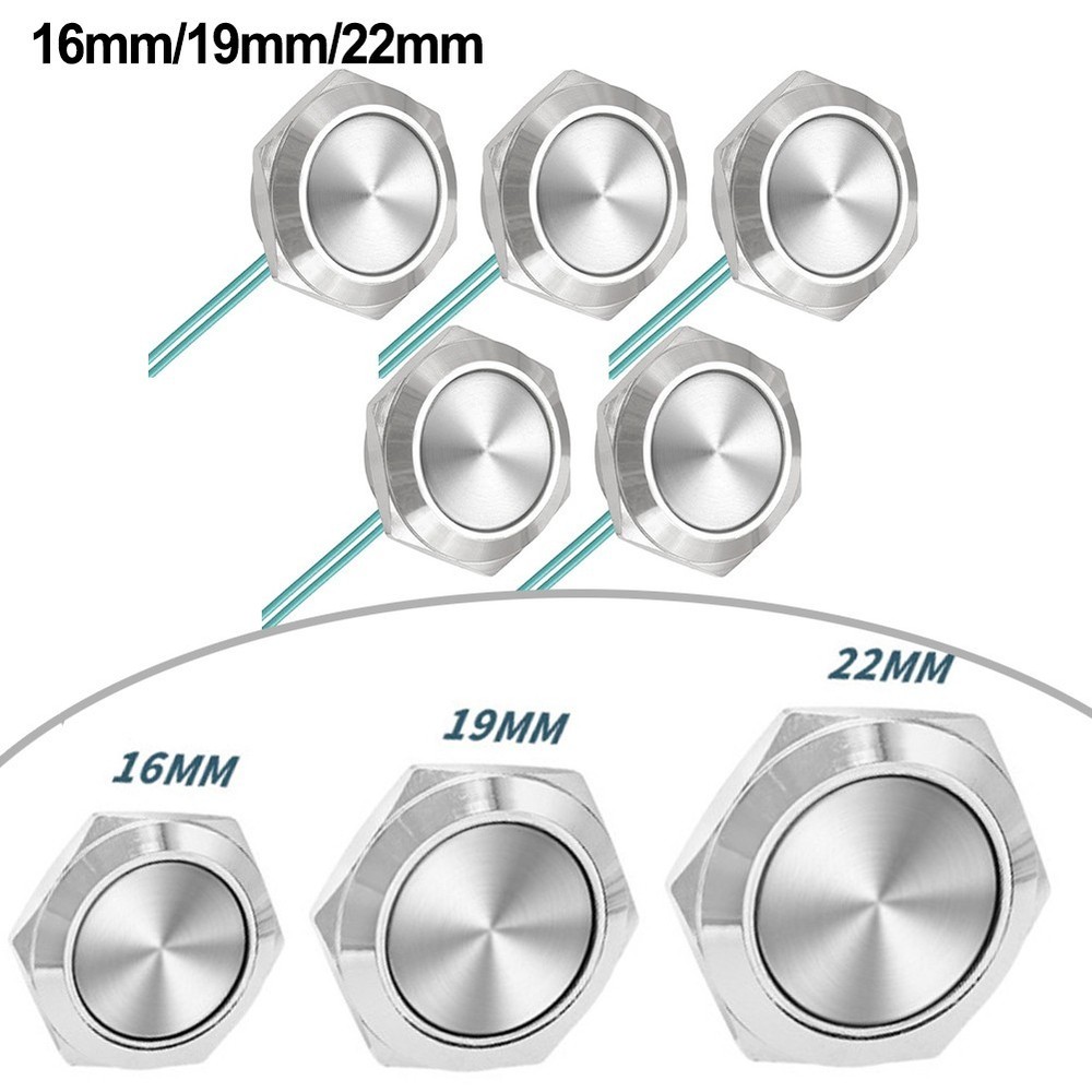 Sleek Design Compact Momentary Buttons Set Suitable for Multiple Applications