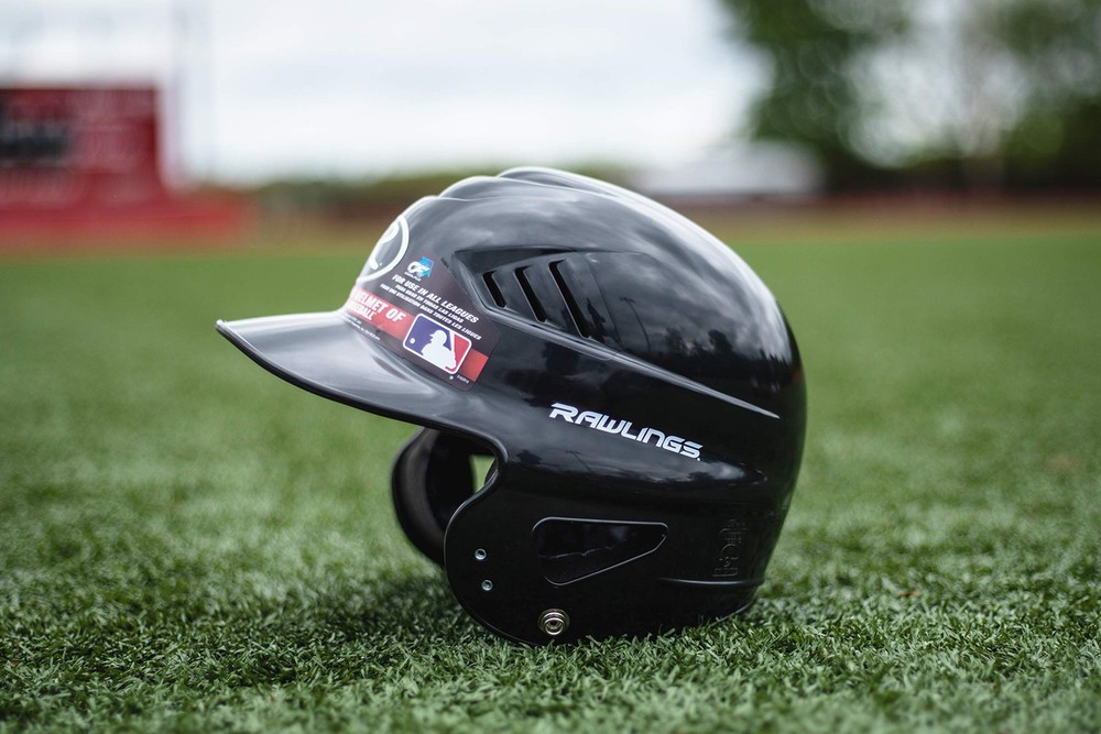 Rawlings COOLFLO Batting Helmet Black 6.5-7.5