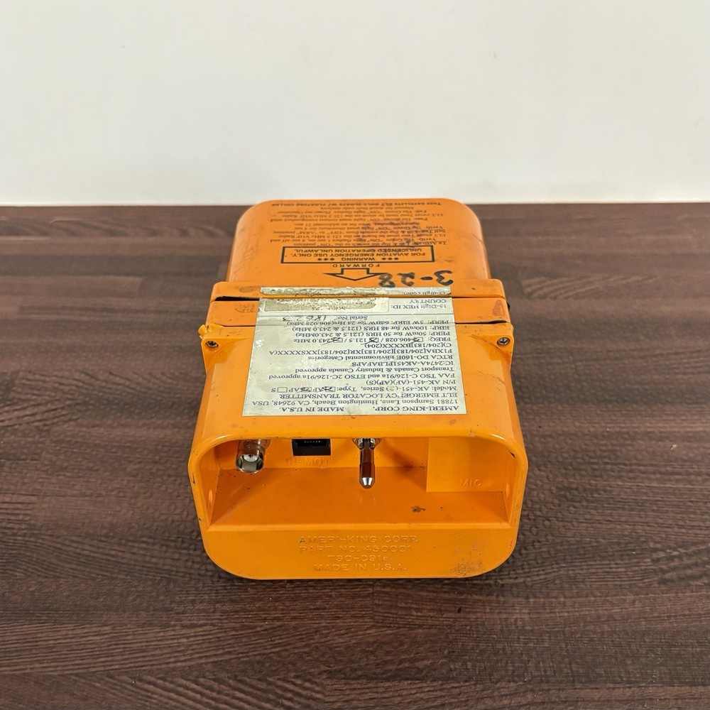Ameri-King Corp AK-451 Emergency Locator Transmitter ELT - Not Tested