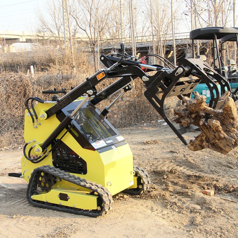 FREE SHIP Grapple for Mini Skid Steer Loader Attachment Hydraulic Log Grabber
