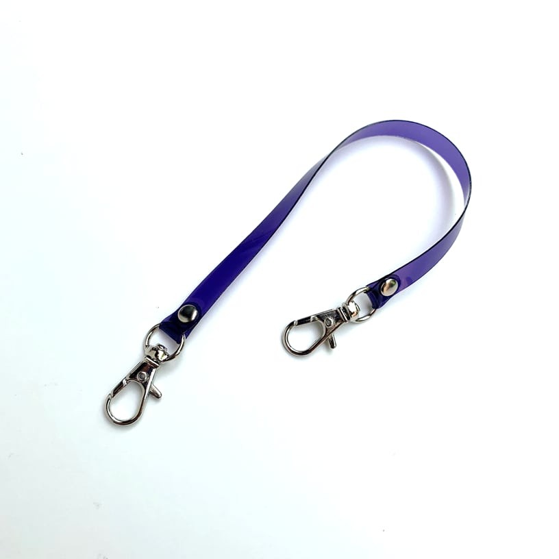 Aurora Double Lobster Clasp Strap (Waterproof PVC Rainbow)
