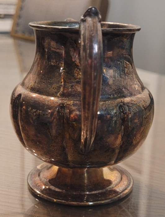 Vintage Silver Plated Creamer Pitcher