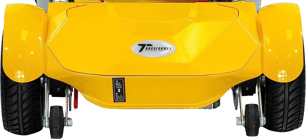 Transformer 2 Automatic Folding Travel Scooter Yellow with Lightweight...
