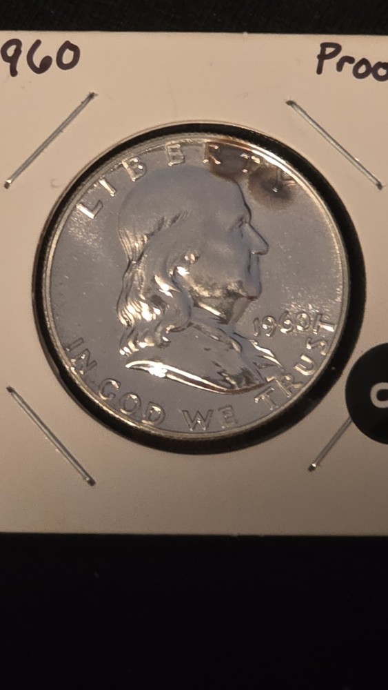1960 (P) Franklin Half Dollar Proof 90% Silver