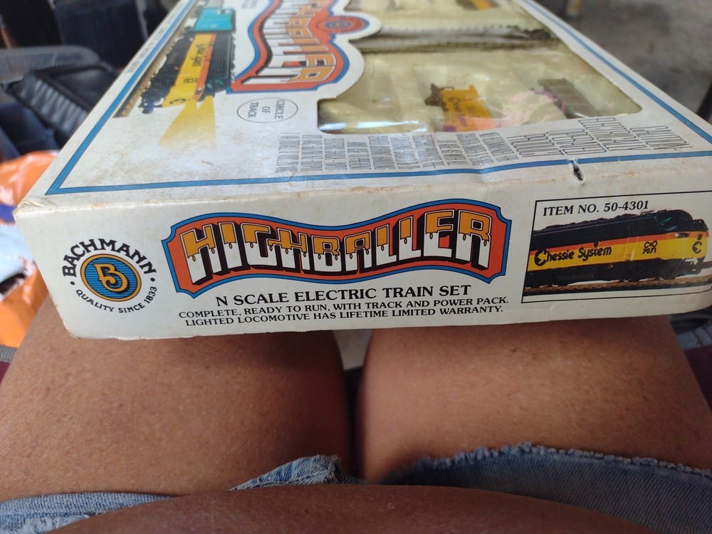 bachmann highballer train set