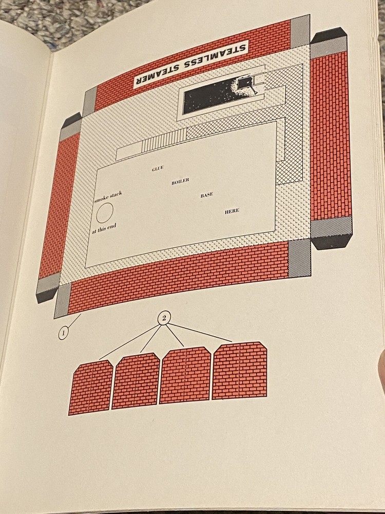 Make Your Own Working Paper Steam Engine Cut & Assemble Book Kyle Wickware