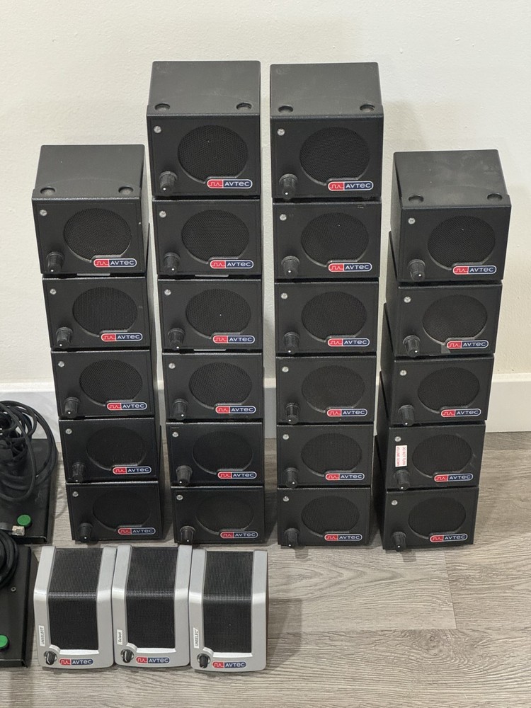 41Pcs Avtec Scout Audio Dispatch Console System