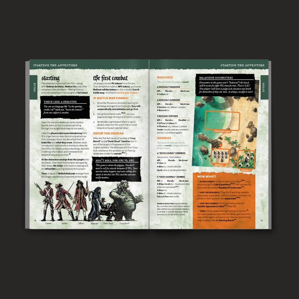 PIRATE BORG RPG Starter Set