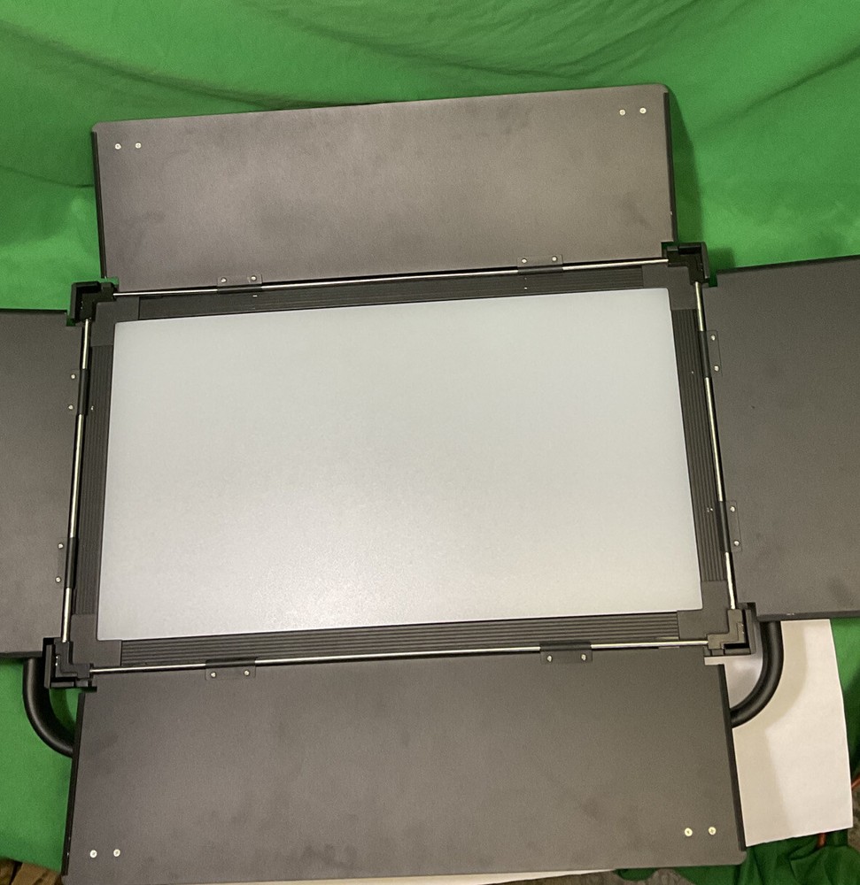 LS 1 X 2 Victor Soft 200W LED Studio Light- Model #VR4500ASVL- With Case.