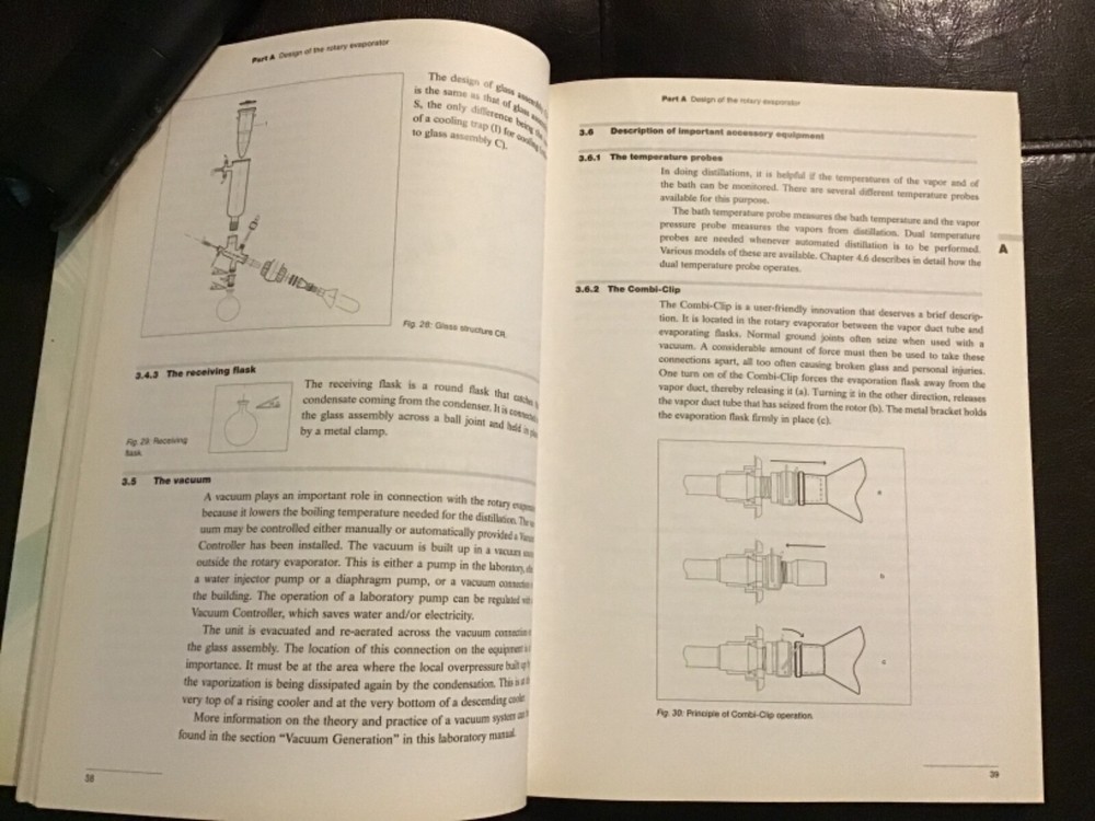 Buchi The Laboratory Assistant - Instruction Manual/User Guide, Second Edition