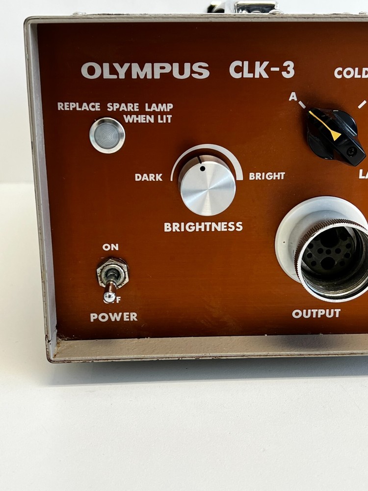 Olympus CLK-3 Cold Light Supply Source - Power Tested Only