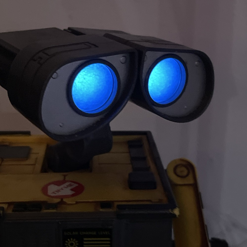 Disney Pixar WALL-E Interactive Robot Thinkway No Remote WORKS! 10” Toy HTF Read