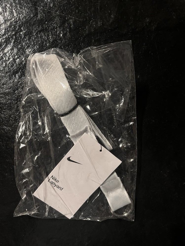 Nike Premium Lanyard White | Black