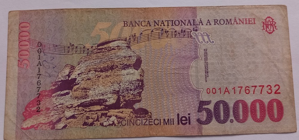 Romania , 50.000 Lei 2000