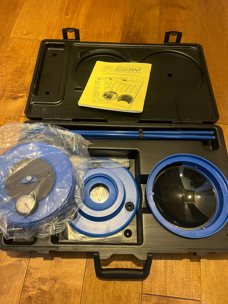 Solar Pathfinder Solar Site Analysis with Tripod and Hard Case