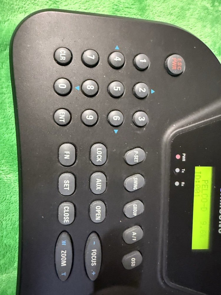 Samsung PTZ Controller SCC-1000 Security Surveillance Camera Keyboard Controller