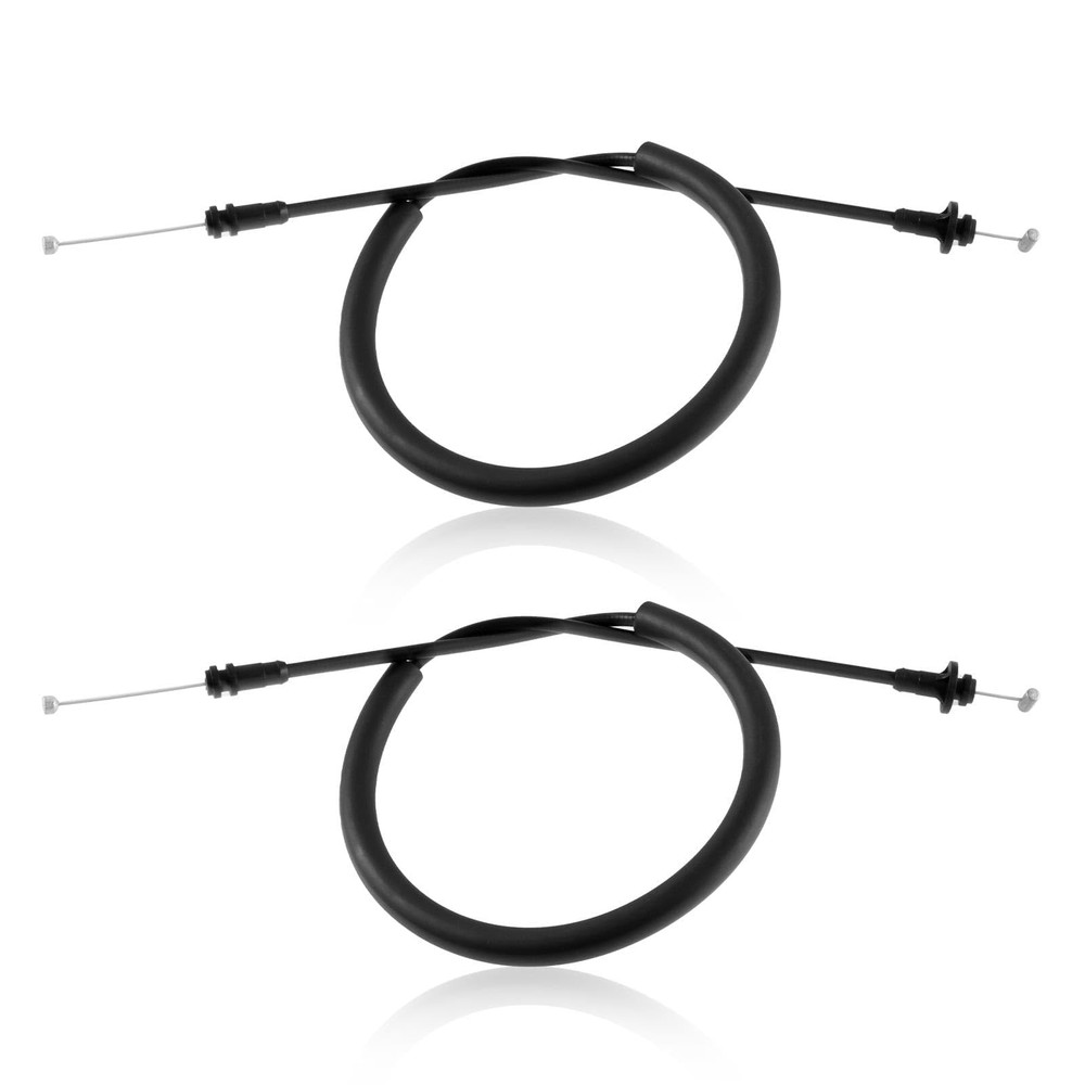 2PCS Rear Left and Right Side Door Latch Cables Compatible With Dodge Ram 1500..
