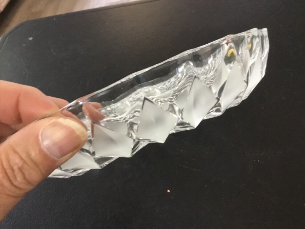 Glass 3 Divided Section Dish