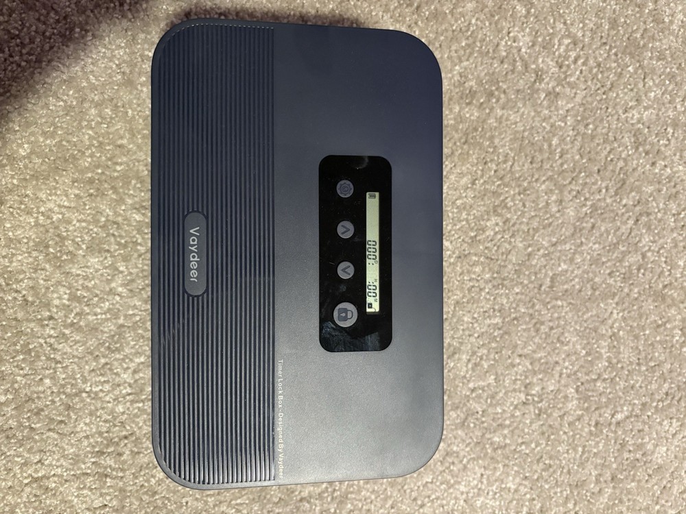 Timed Lock Box Secure Container for Valuables, Cell Phone Snacks with Timer