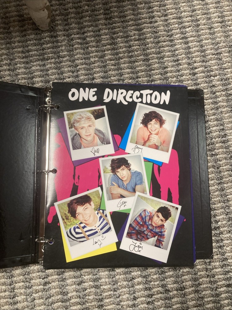 One Direction Lobal Binder With 4 Folders 2012
