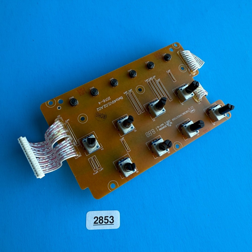 Nektar Impact LX49+ MIDI Controller Keyboard Part: Encoder Pot Knob Control PCB