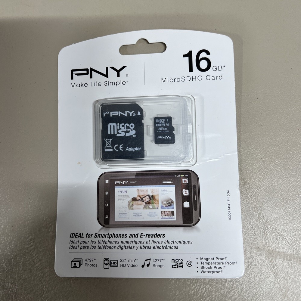 PNY Professional 16GB MicroSDHC Card