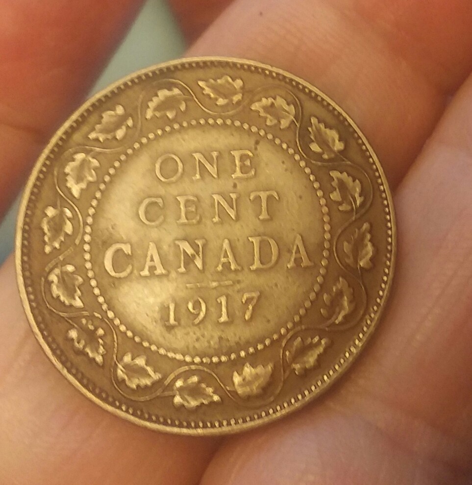Canada - 1917 Cent - George V - 071025