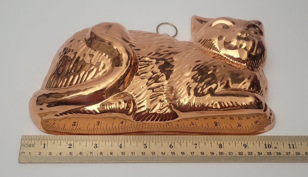 Copper Mold Wall Cat Kitten Kitty Cat Wall Hanging