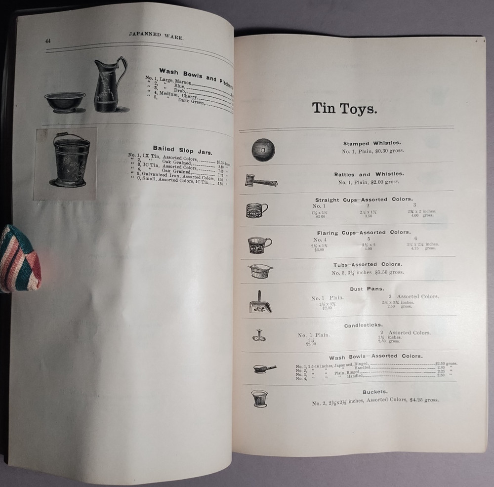 1885 Sidney Shepard Cookware Tinware Houseware Tin Metal Catalog B3-101