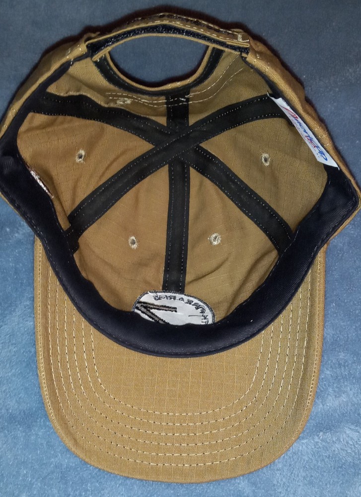 NEW Zenith Firearms Sic Semper Tyrannis Brown Hat Cap OSFM Hook Loop Close AR