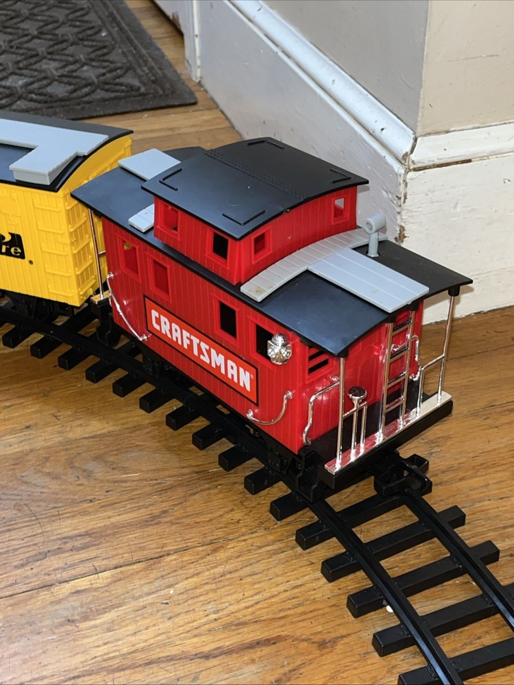 G Scale Sears Express My First Craftsman RC Model Train Set COMPLETE! See Video!