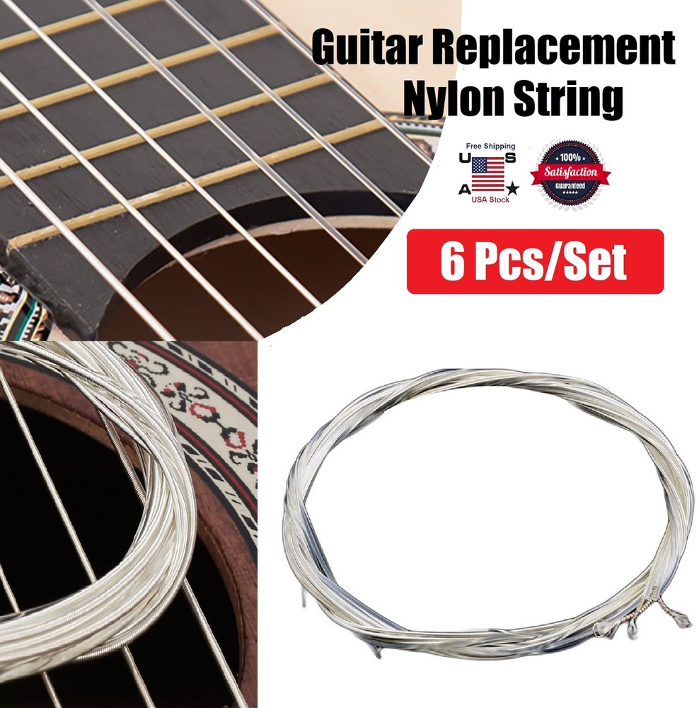 1/2/3 Set Strings Replacement Nylon String For Acoustic Music Guitar Classical
