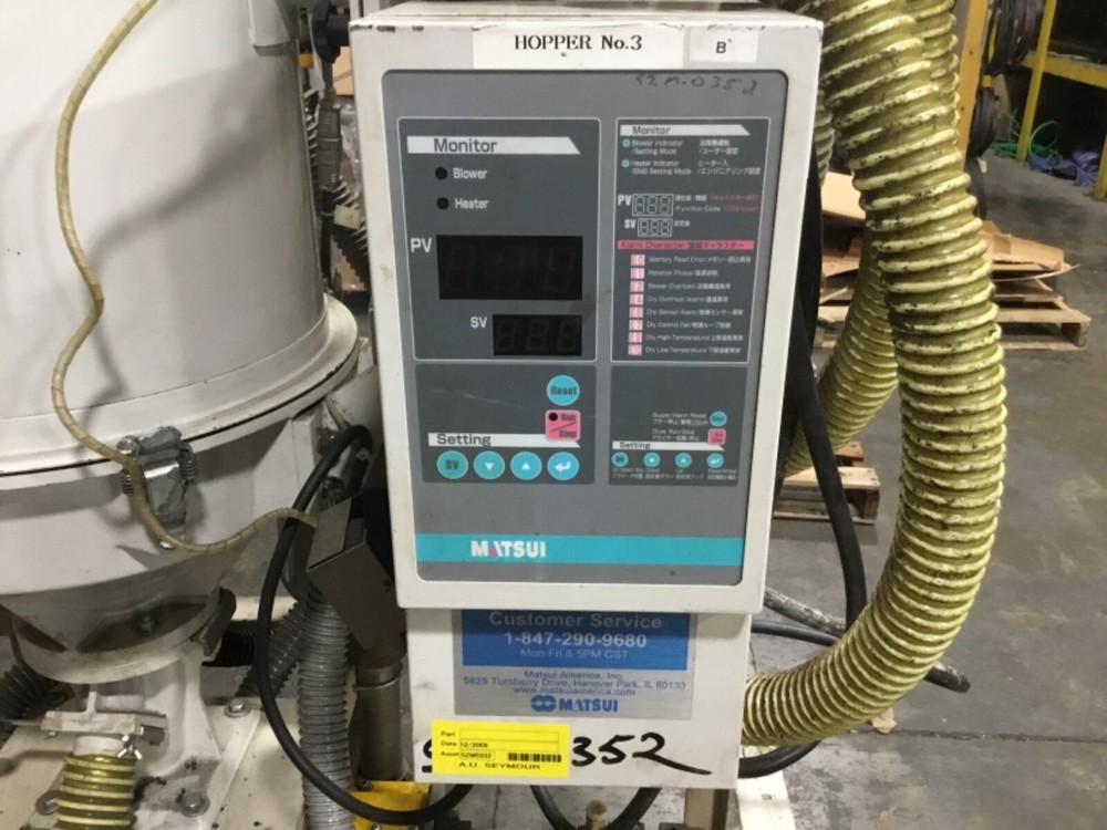 Matsui Drying Hopper APH-6+CH-10 #19LK FML