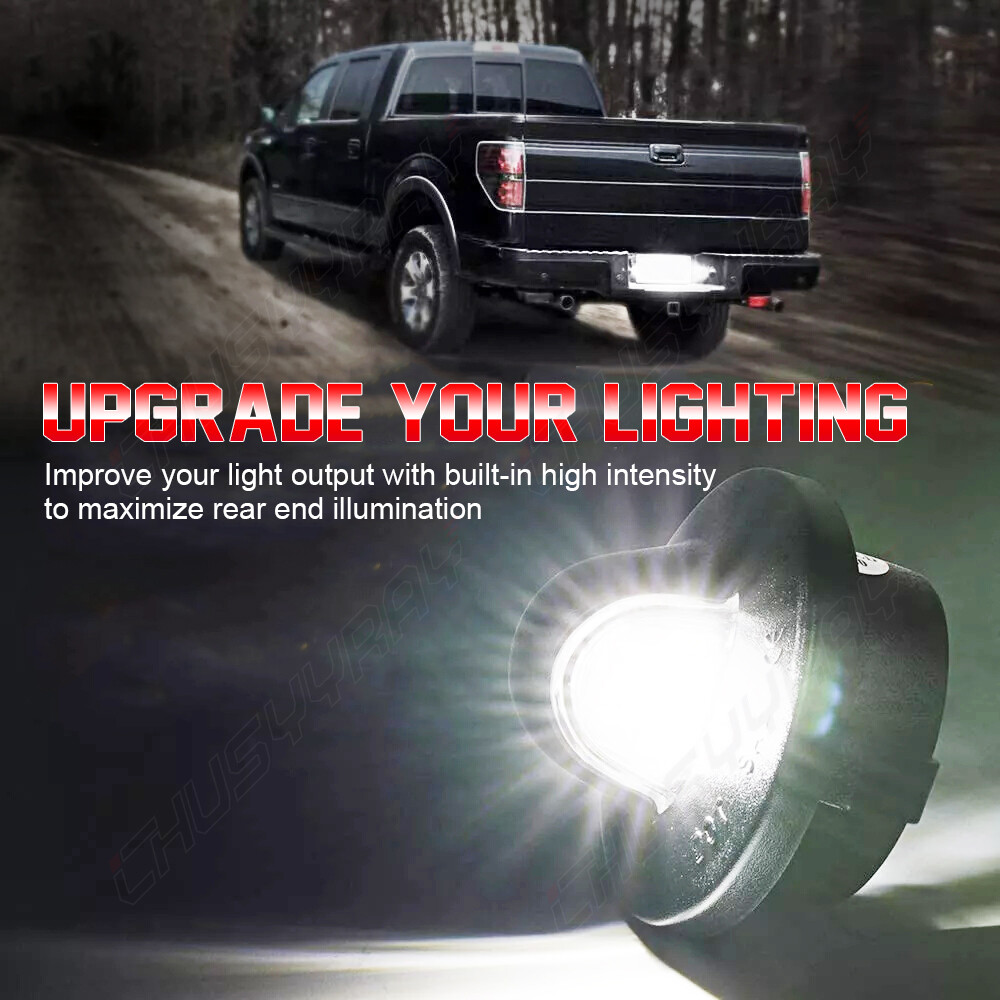 LED License Plate Light Lamp Assembly Replacement For 1991-2004 Ford Explorer