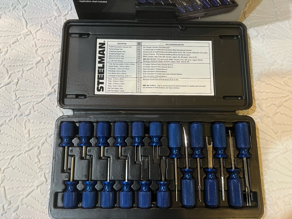 Steelman Connector Release Master Electrical Terminal Block Tool Kit 95978