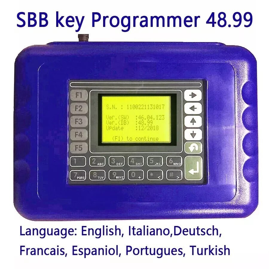 Pro2 V48.99 Key Scanner Car Key Decoding Chip Matching Instrument Support