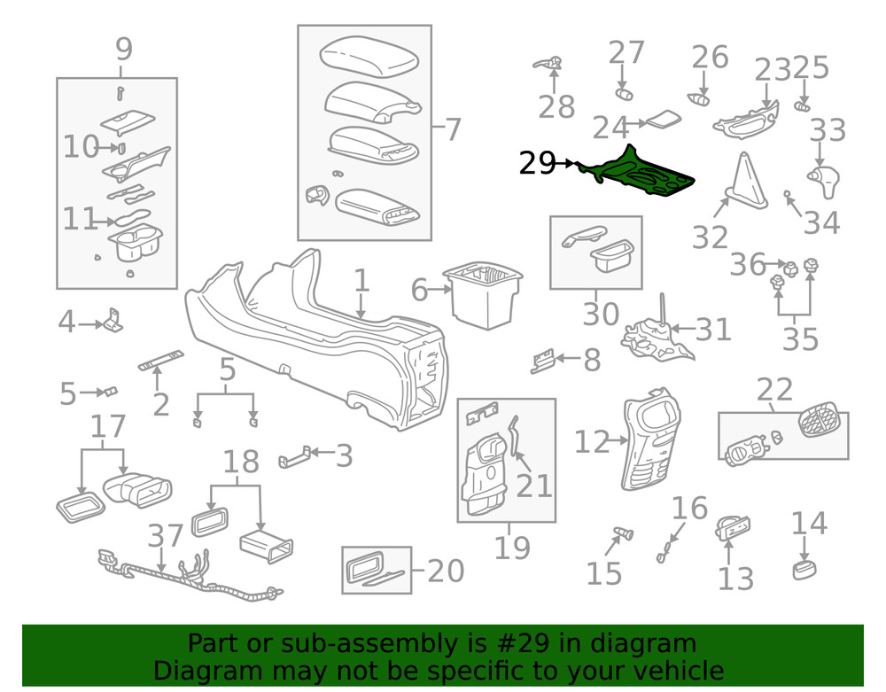 Genuine GM Shift Plate 10382661