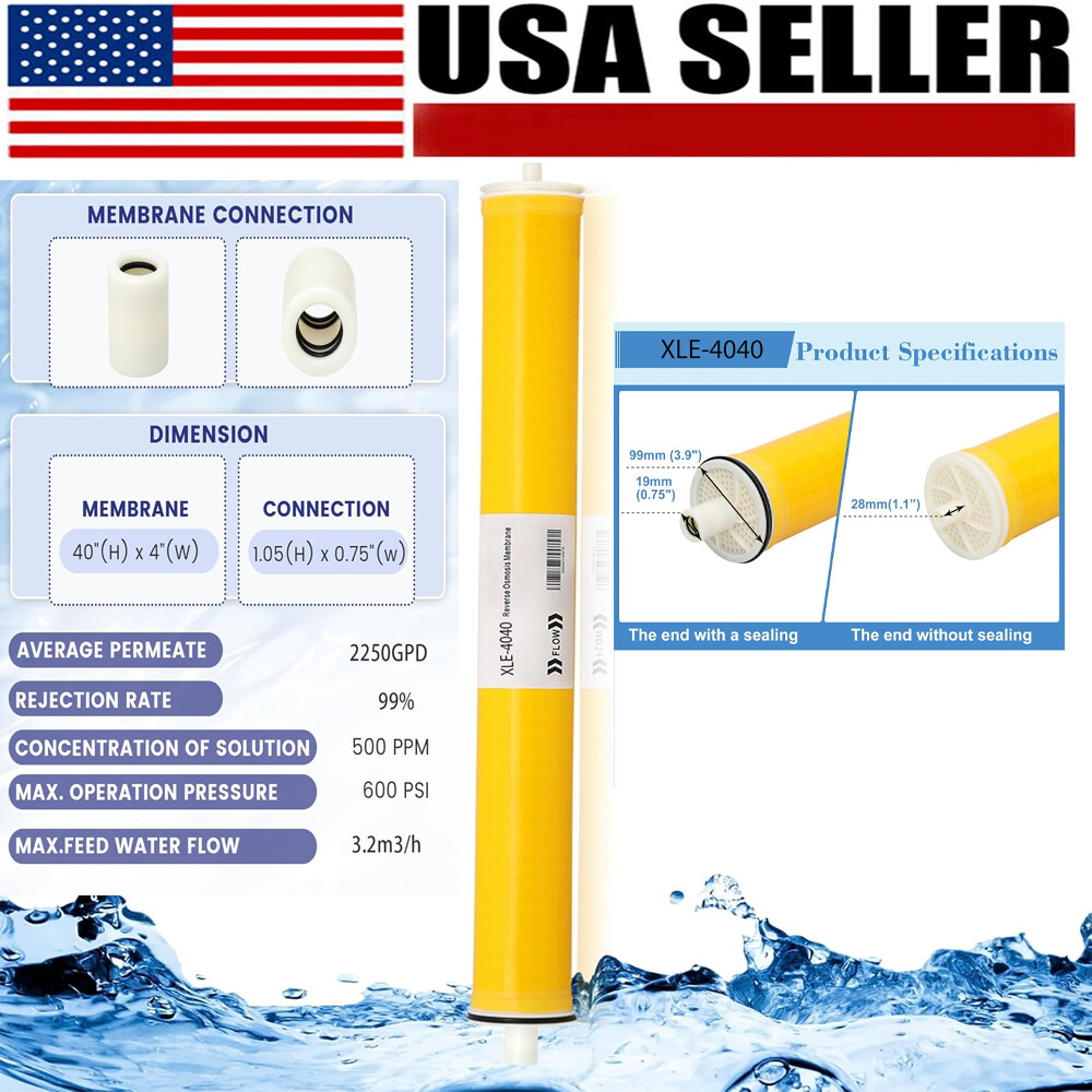 XLE-4040, XLE 4040 Reverse Osmosis Membrane for DOW Filmtec Membrane Replacement