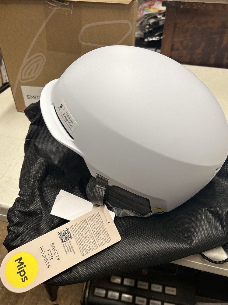 Smith Scout Snow Ski Helmet Small Mips Matte White.