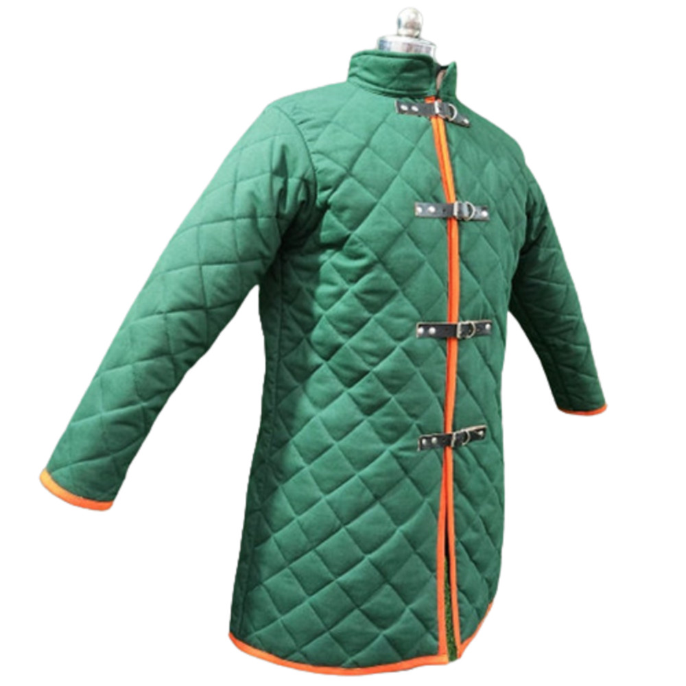 Gambeson Of The X-XIII Centuries Basic Closed-front , Medieval Gambeson