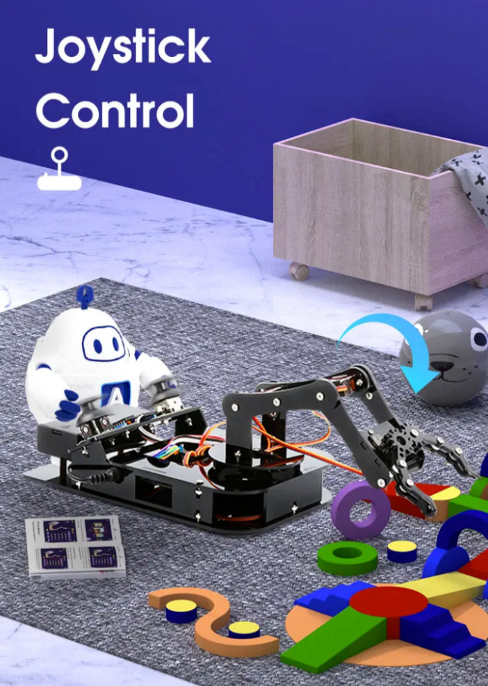 Robot Arm DIY Kit by ACEBOTT - Learn Programming & Coding - 4DOF